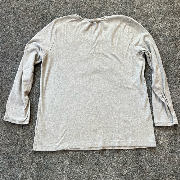 Lands’ End gray Top - Picture 8 of 8